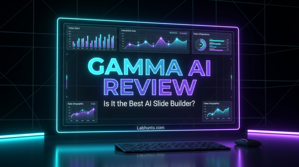 Gamma AI Review presentation tool banner