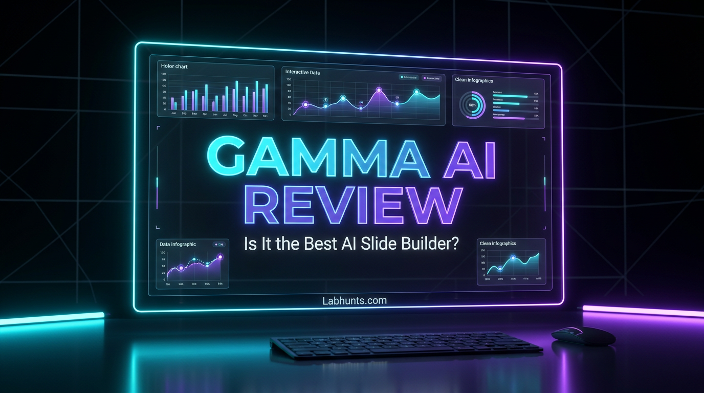 Gamma AI Review presentation tool banner